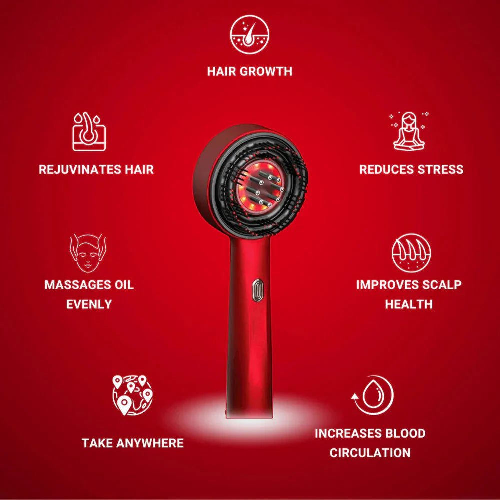 Electric Vibration Massage Comb